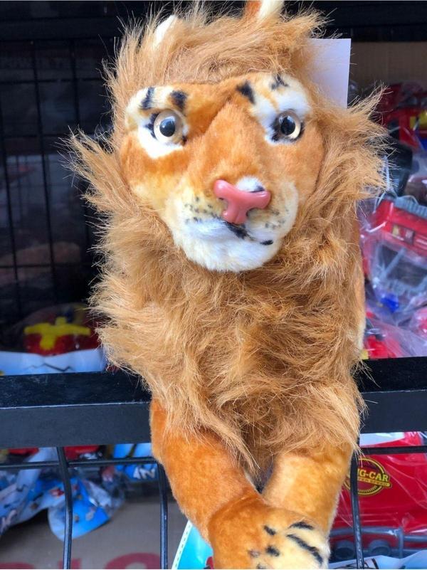 Toprockstore Sesli Kükreyen Aslan Peluş 30 Cm - Image 1
