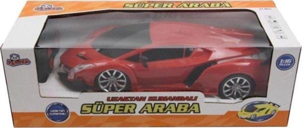Vardem Kutulu Uzaktan Kumandalı Full Fonksiyon 1:16 Işıklı Süper Araba Pilli - Image 1