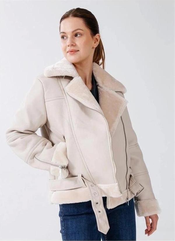 Kürklü Deri Mont - Image 1