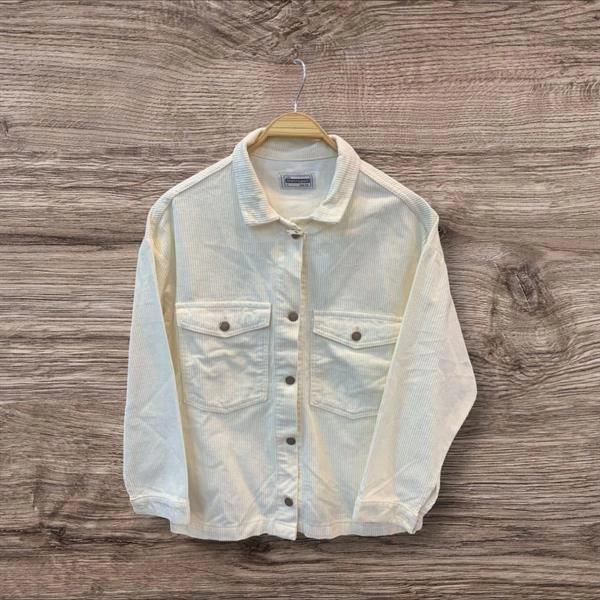 Kadife Kumaşlı Cep Detaylı Kadın Ceket - Image 1