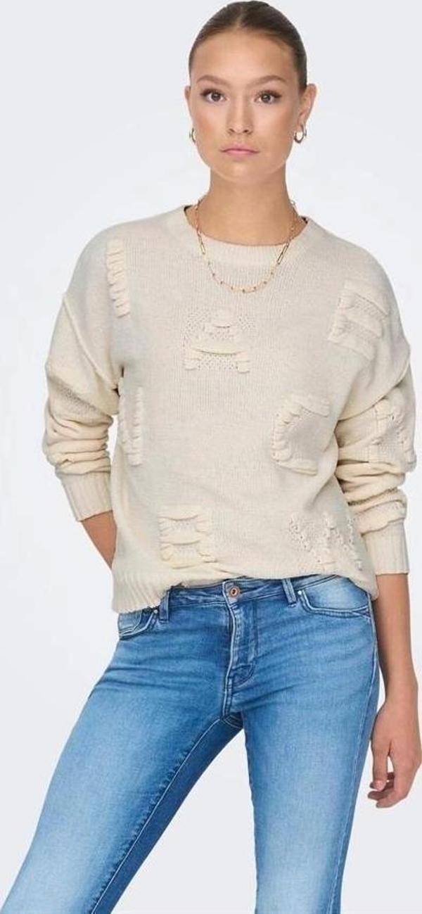 Harf Örgülü Örme Kazak - Image 1