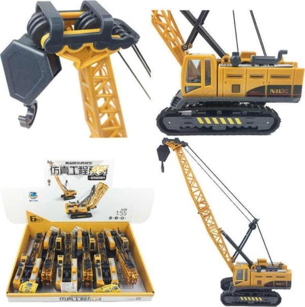 Happy Toys Oyuncak Vinç Iş Makinası Inşaat Aracı - Image 1