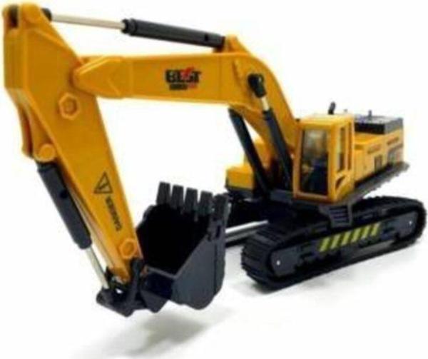 Toprockstore Oyuncak Metal Kepçe Excavator Iş Makinesi - Image 1