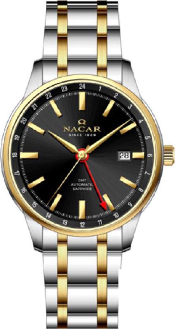 Nacar SAFİR CAM KLASİK ERKEK KOL SAATİ NC42-299357-CBM - Image 1