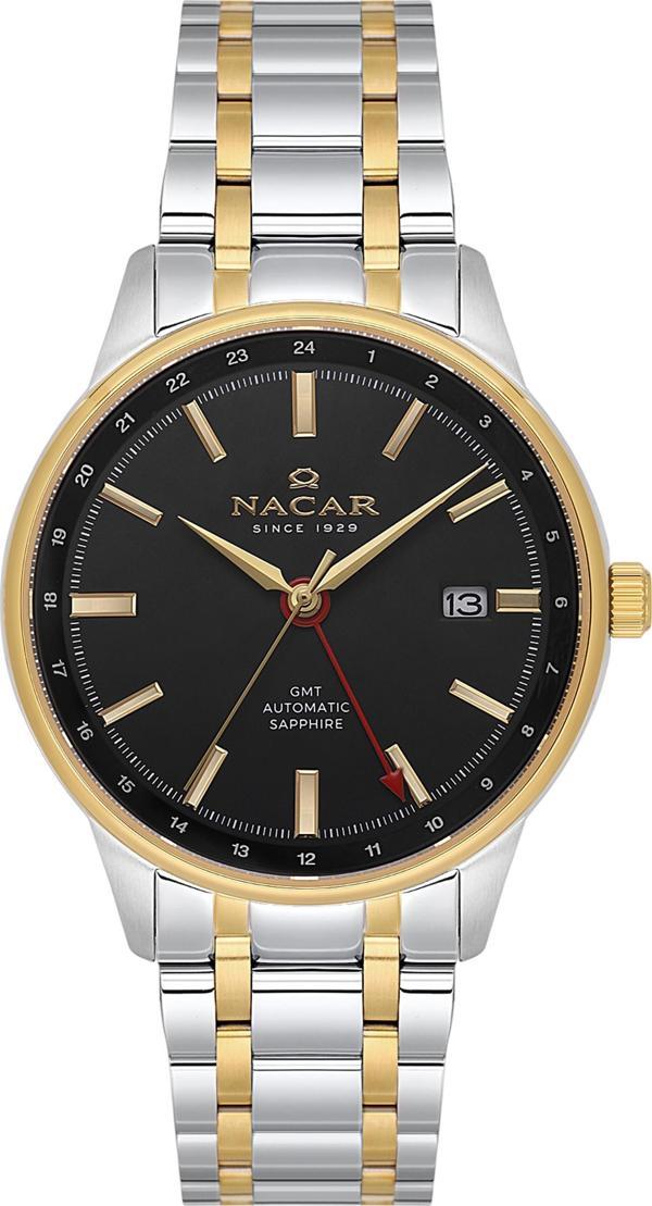 Nacar SAFİR CAM KLASİK ERKEK KOL SAATİ NC42-299357-CBM - Image 1