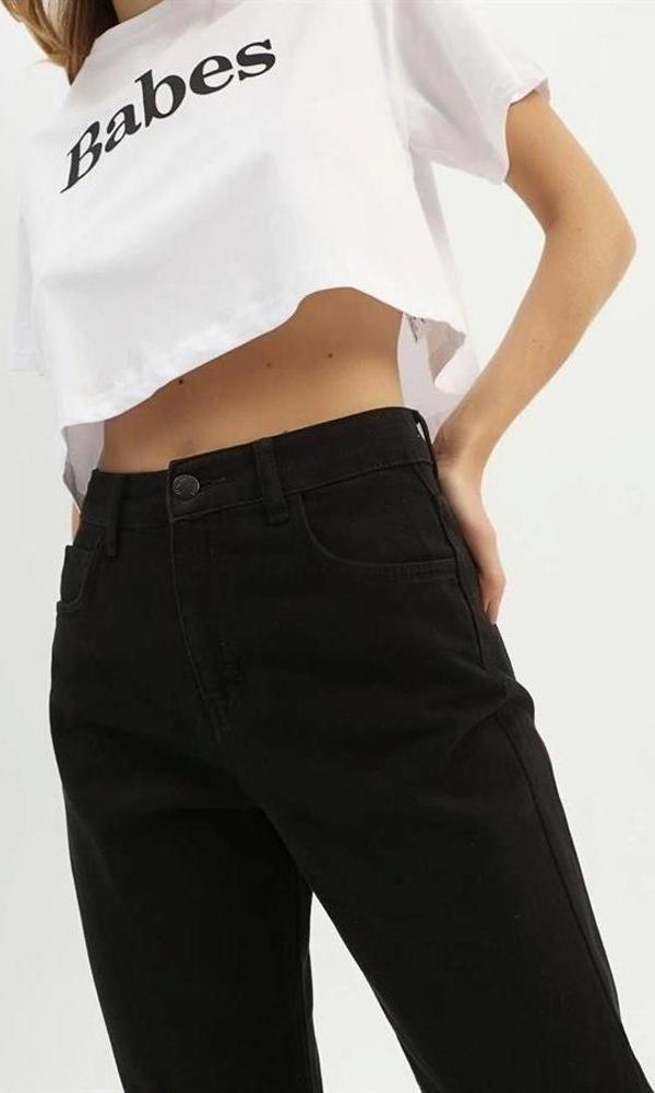 Gabardin Pantolon Beyaz - Image 1