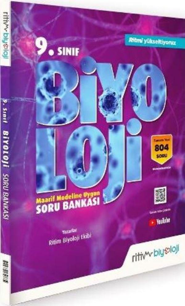 9. Sınıf Biyoloji Soru Bankası - İş Bankası Kültür Yayınları - Image 1