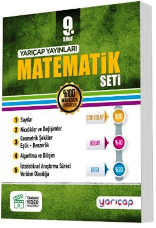 9. Sınıf Matematik Seti - İş Bankası Kültür Yayınları - Image 1