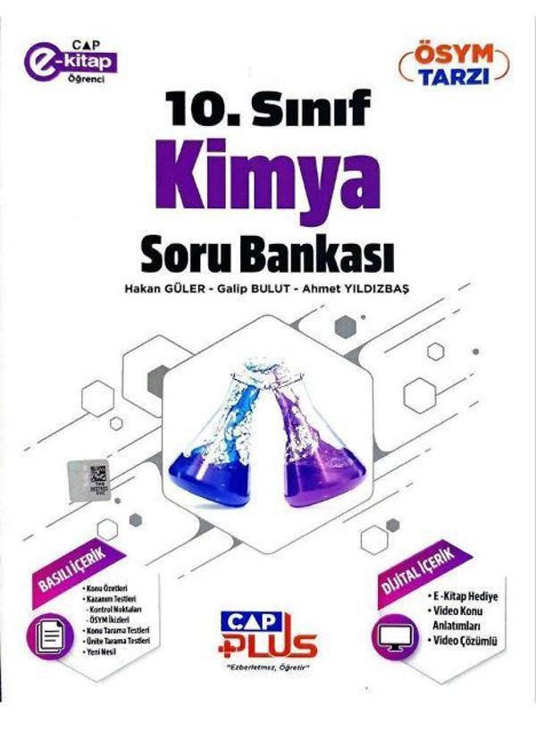 10. Sınıf Kimya Plus Soru Bankası - İş Bankası Kültür Yayınları - Image 1