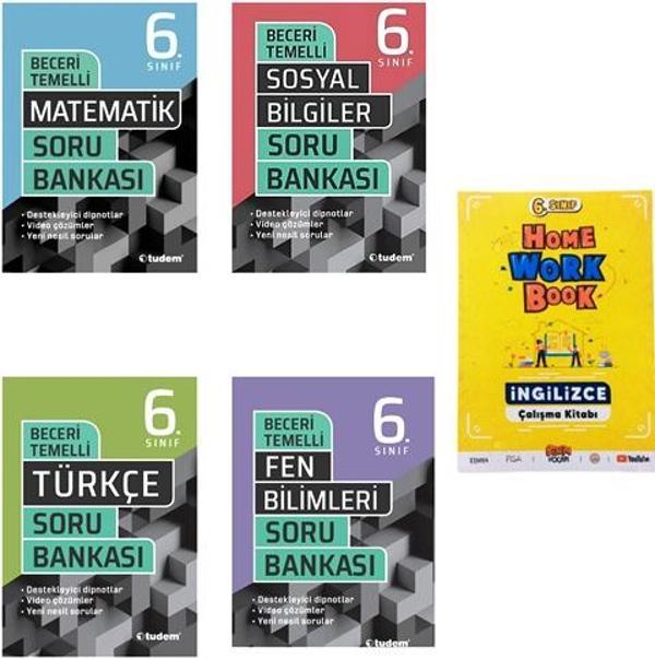6. Sınıf Soru Bankası Seti (Tudem Yayınları) - İş Bankası Kültür Yayınları - Image 1
