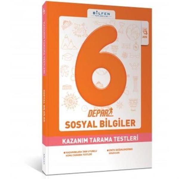 6. Sınıf Sosyal Bilgiler Depar  Tarama Testleri - İş Bankası Kültür Yayınları - Image 1