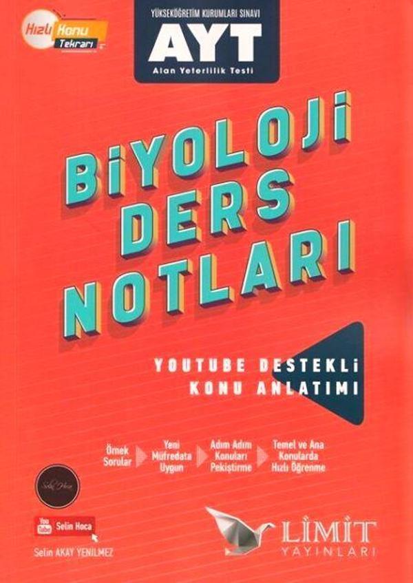 AYT Biyoloji Ders Notları - İş Bankası Kültür Yayınları - Image 1