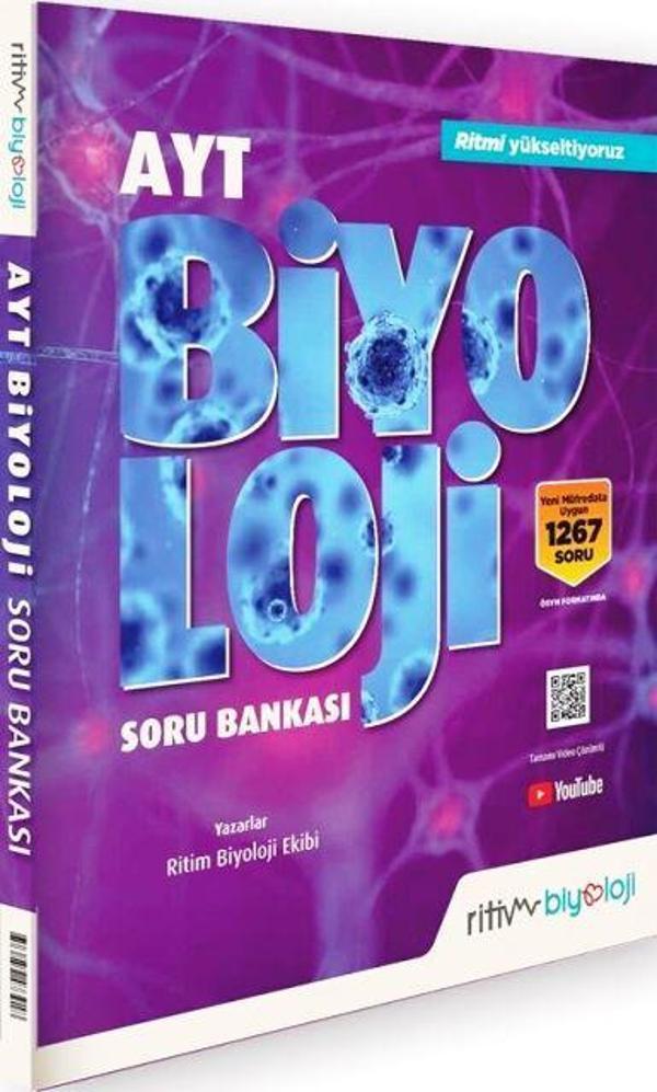 AYT Biyoloji Soru Bankası - İş Bankası Kültür Yayınları - Image 1