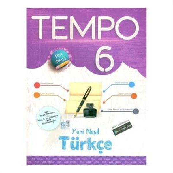 6. Sınıf Türkçe Yeni Nesil Tempo - İş Bankası Kültür Yayınları - Image 1