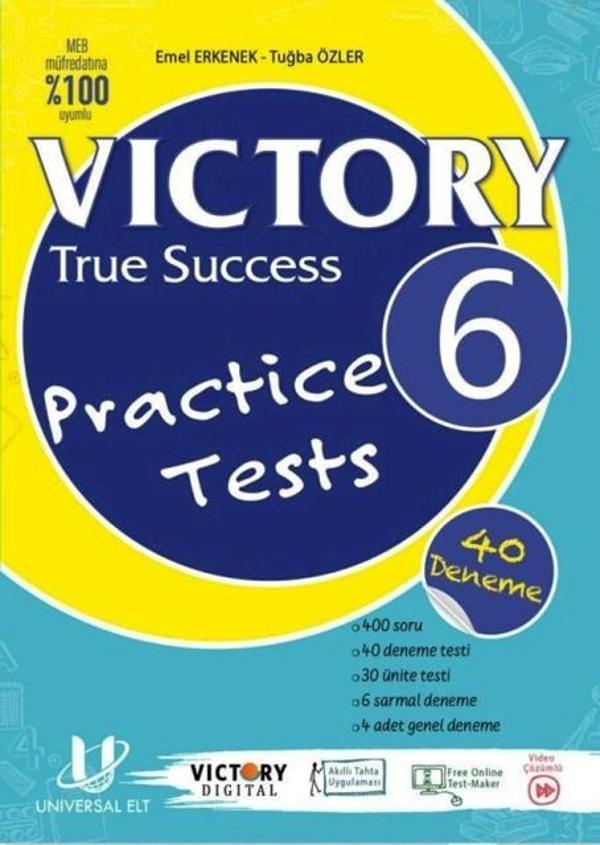 6. Sınıf Vıctory True Success Practıce Tests - İş Bankası Kültür Yayınları - Image 1