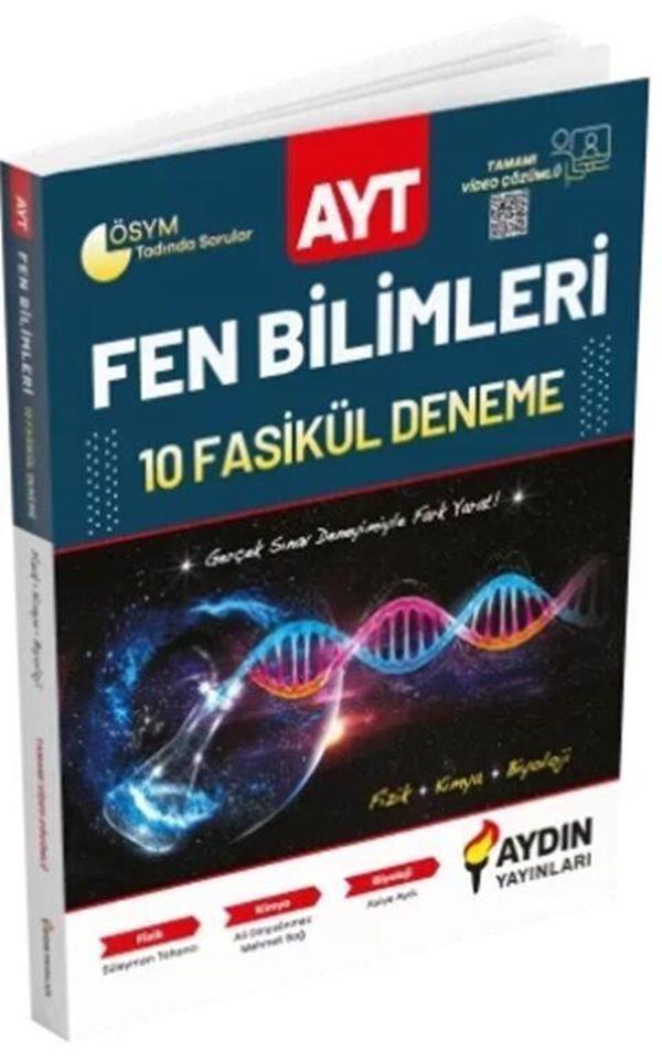AYT Fen Bilimleri 10 Deneme - İş Bankası Kültür Yayınları - Image 1