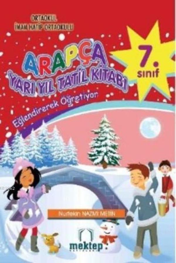 7. Sınıf Arapça Yarı Yıl Tatil Kitabı - İş Bankası Kültür Yayınları - Image 1