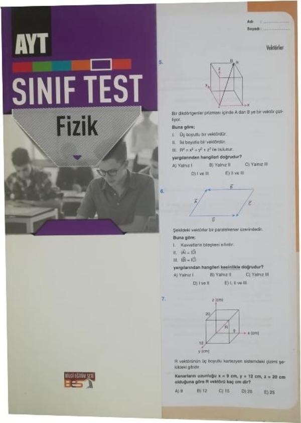 AYT Fizik Yaprak Test  - İş Bankası Kültür Yayınları - Image 1