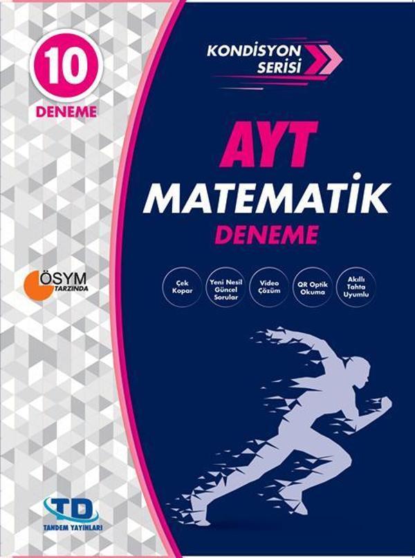 AYT Matematik Kondisyon 10 Deneme - İş Bankası Kültür Yayınları - Image 1