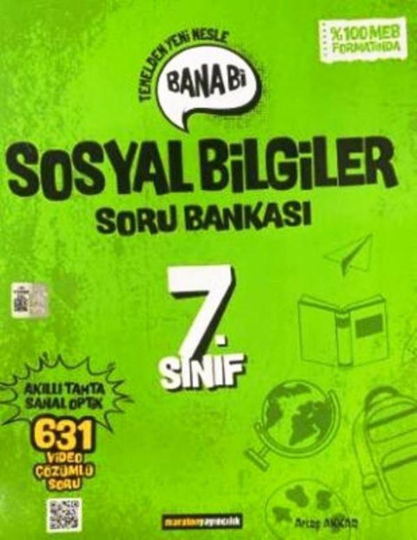 7. Sınıf Bana Bi Sosyal Bilgiler Soru Bankası - İş Bankası Kültür Yayınları - Image 1