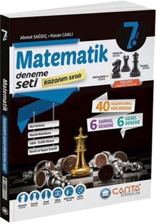 7. Sınıf Matematik Kazanım Sıralı Deneme Seti - İş Bankası Kültür Yayınları - Image 1