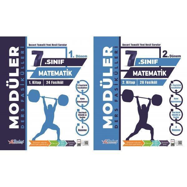 7. Sınıf Matematik Modüler Ders Fasikülleri  - İş Bankası Kültür Yayınları - Image 1