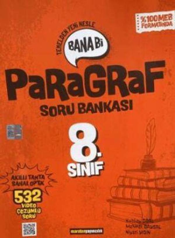 8. Sınıf Bana Bi Türkçe Paragraf Soru Bankası - İş Bankası Kültür Yayınları - Image 1