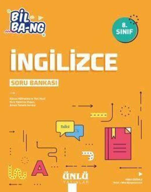 8. Sınıf Bil Bang İngilizce Soru Bankası - İş Bankası Kültür Yayınları - Image 1