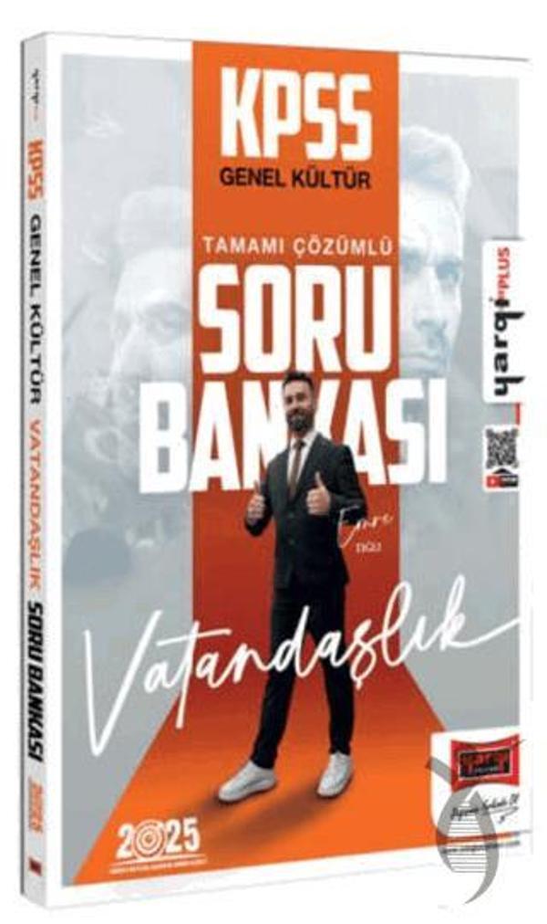2025 KPSS Genel Kültür Tamamı Çözümlü Vatandaşlık Soru Bankası - İş Bankası Kültür Yayınları - Image 1