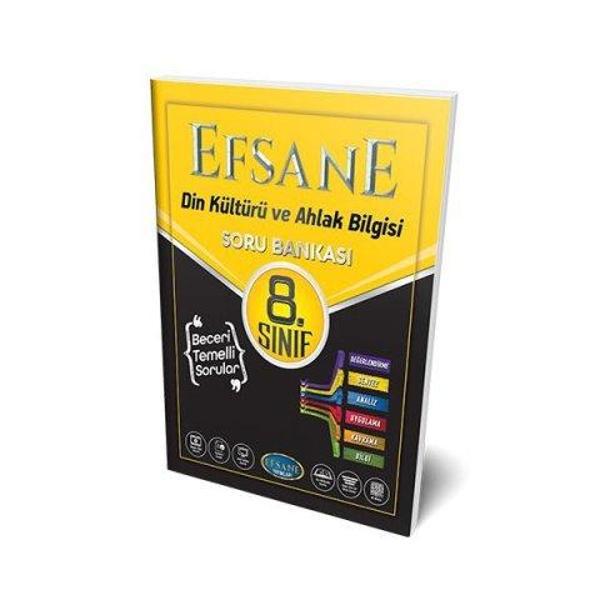 Efsane 8. Sınıf Din Kültürü ve Ahlak Bilgisi Soru Bankası - İş Bankası Kültür Yayınları - Image 1