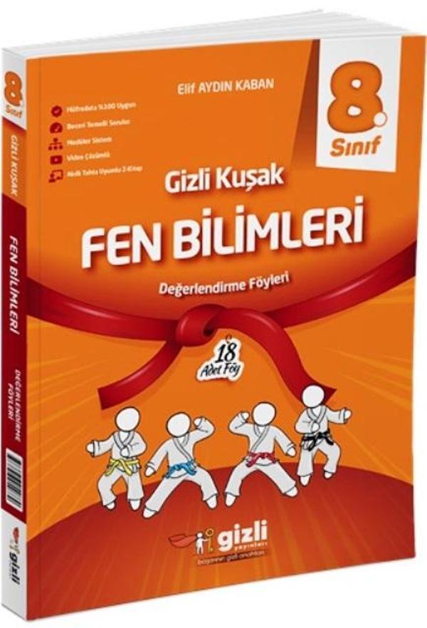 8. Sınıf LGS Fen Bilimleri Gizli Kuşak Serisi - İş Bankası Kültür Yayınları - Image 1