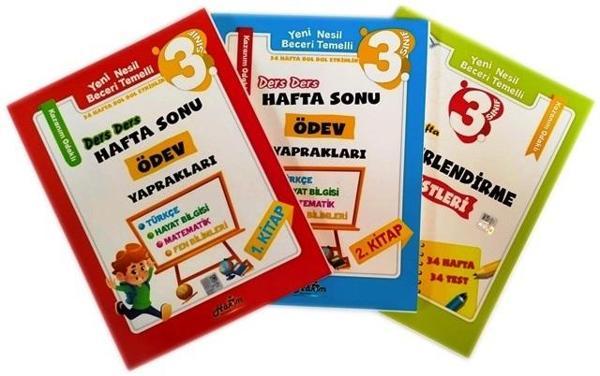 3. Sınıf Ödev Seti - İş Bankası Kültür Yayınları - Image 1