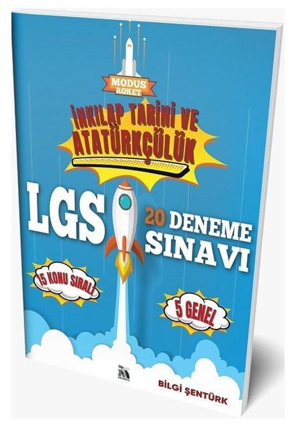 8. Sınıf LGS İnkılap Tarihi ve Atatürkçülük Roket 20 Deneme - İş Bankası Kültür Yayınları - Image 1