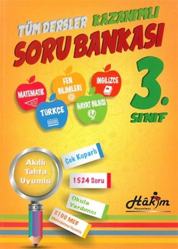 3. Sınıf Tüm Dersler Kazanımlı Soru Bankası - İş Bankası Kültür Yayınları - Image 1