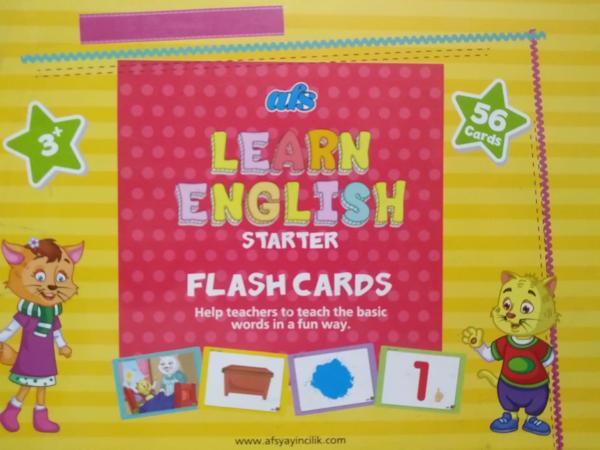 Learn English Starter Flash Card 3+ - İş Bankası Kültür Yayınları - Image 1