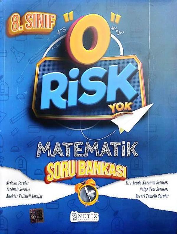 8. Sınıf LGS Matematik Soru Bankası 0 Risk Serisi - İş Bankası Kültür Yayınları - Image 1