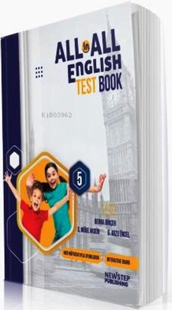 5. Sınıf All in All English Test Book - İş Bankası Kültür Yayınları - Image 1