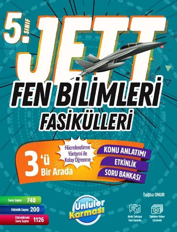 5. Sınıf Jett Fen Bilimleri Fasikülleri - İş Bankası Kültür Yayınları - Image 1