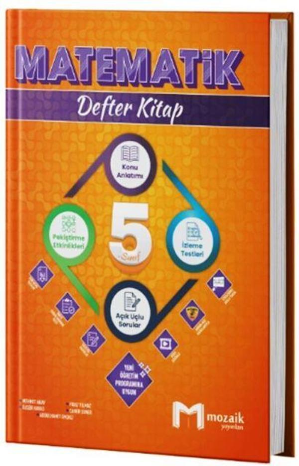 5. Sınıf Matematik İntro Defter Kitap 2025 - İş Bankası Kültür Yayınları - Image 1