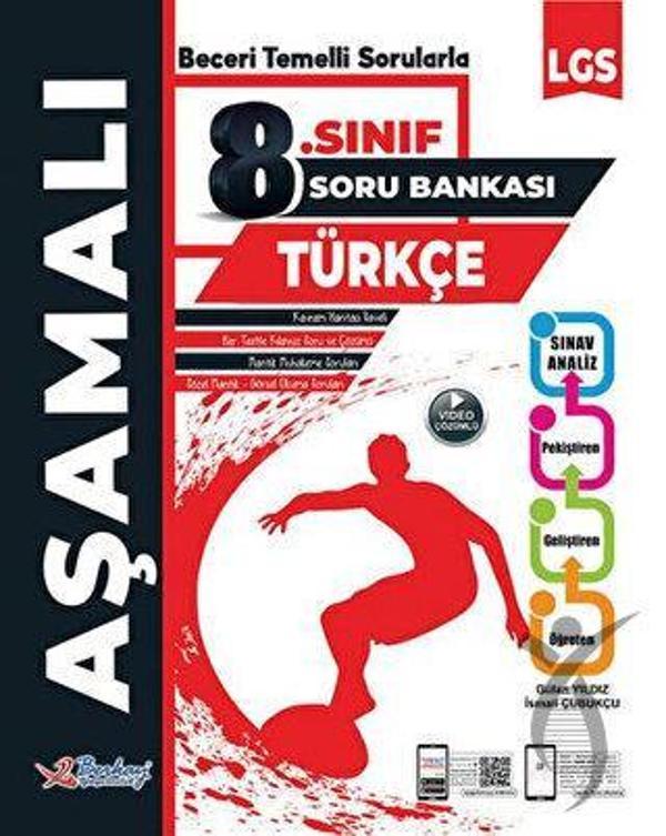 8. Sınıf LGS Türkçe Aşamalı Soru Bankası  - İş Bankası Kültür Yayınları - Image 1