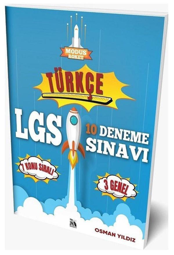 8. Sınıf LGS Türkçe Roket 10 Deneme - İş Bankası Kültür Yayınları - Image 1
