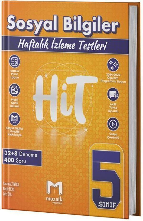 5. Sınıf Sosyal Bilgiler HİT 40 Deneme - İş Bankası Kültür Yayınları - Image 1