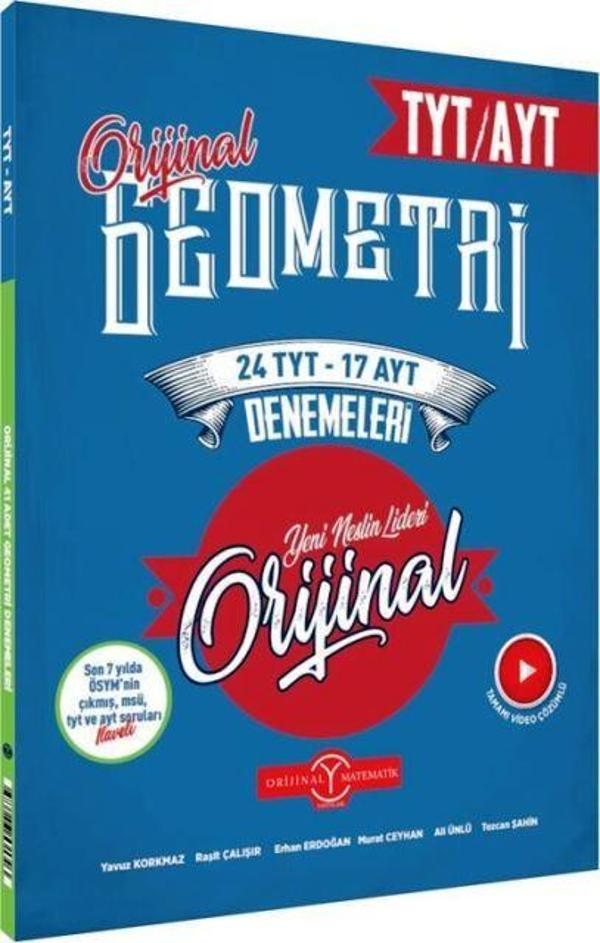 TYT AYT Geometri 24 TYT 17 AYT Deneme - İş Bankası Kültür Yayınları - Image 1