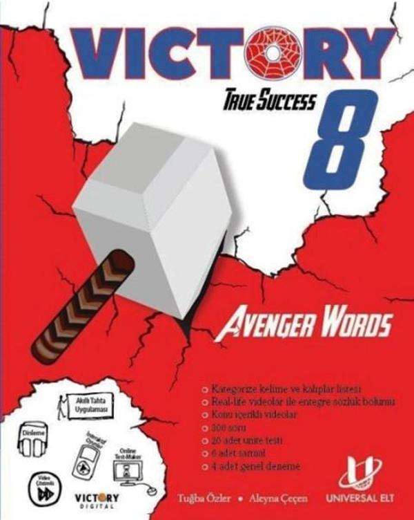 8.Sınıf  LGS Vıctory True Success Avenger Words - İş Bankası Kültür Yayınları - Image 1