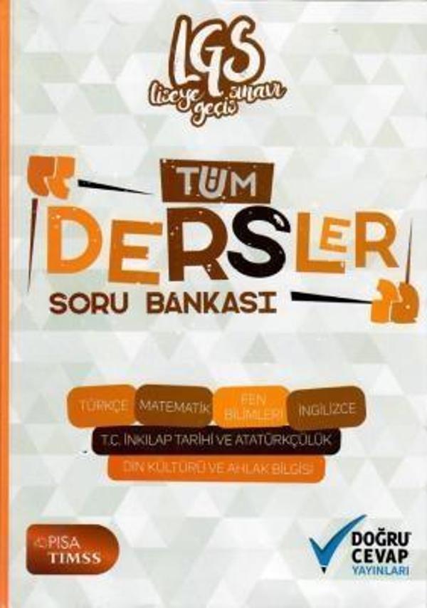 8.Sınıf LGS Tüm Dersler Soru Bankası - İş Bankası Kültür Yayınları - Image 1