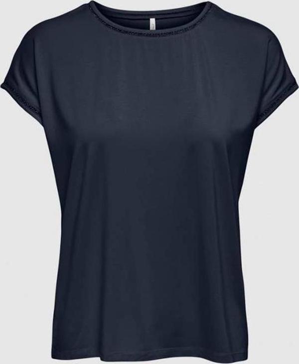 Viskon Yaka Dantel T-Shirt - Image 1