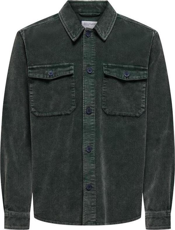 Only & Sons Erkek Regular Fit Kadife Gömlek - 22030129 - Image 1