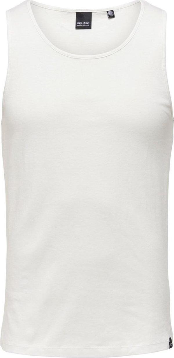 Only & Sons Erkek Slim Düz Fit Atlet Tank Top - 22022666 - Image 1