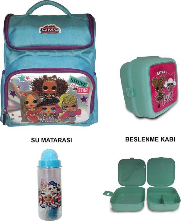 LOL OKUL Çantası, Su Matarası ve Beslenme Kabı - Image 1
