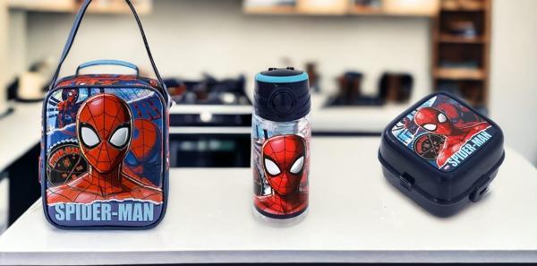 Spiderman TORN W2 Beslenme Çantası ,Su Matarası ve Beslenme Kabı - Image 1
